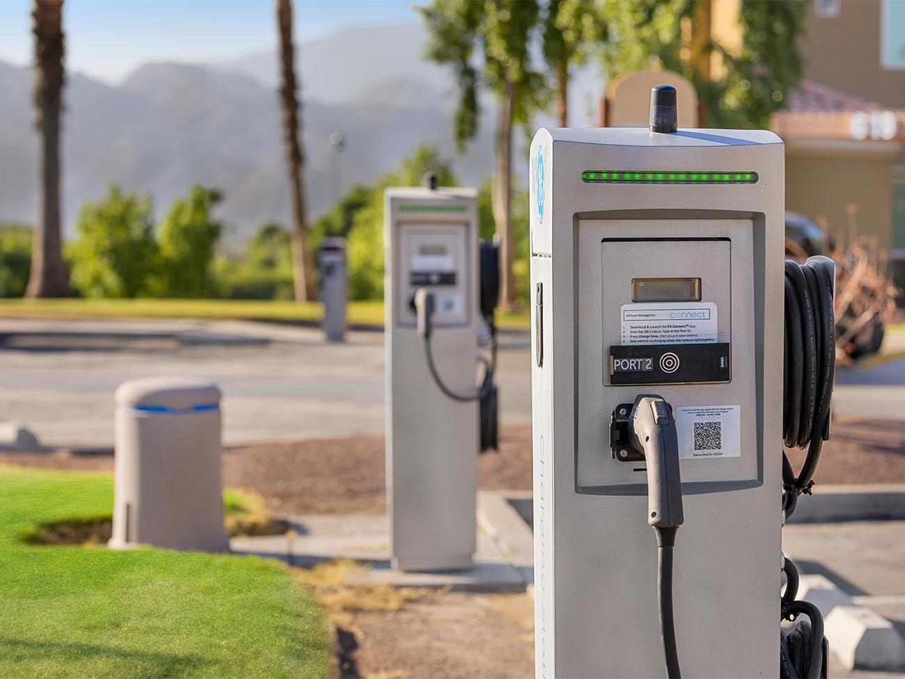 Electric Vehicle Charging Station